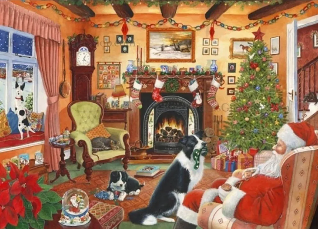 House of Puzzles 1000 Pieces* - Me Too, Santa No 7 - 1000 Piece Jigsaw Puzzle