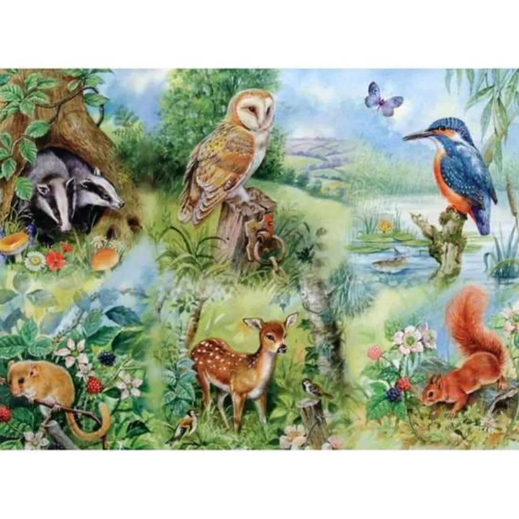 House of Puzzles Extra Large Pieces* - Nature Study - 250Xl Piece Jigsaw Puzzle
