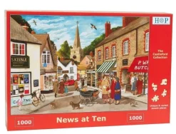 House of Puzzles 1000 Pieces* - News At Ten - 1000 Piece Jigsaw Puzzle