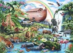 House of Puzzles Extra Large Pieces* - Noah'S Ark - 500Xl Piece Jigsaw Puzzle