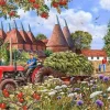 House of Puzzles Extra Large Pieces* - Oast Houses - 500Xl Piece Jigsaw Puzzle