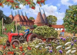House of Puzzles Extra Large Pieces* - Oast Houses - 500Xl Piece Jigsaw Puzzle