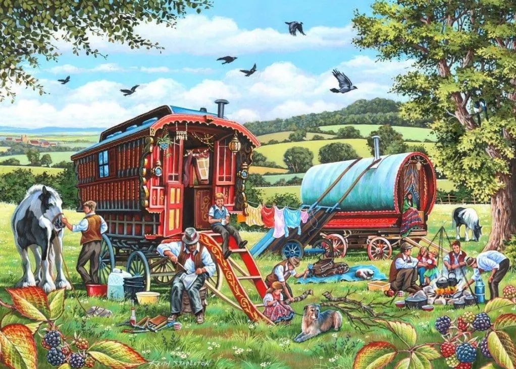 House of Puzzles 1000 Pieces* - Pedlar Man - 1000 Piece Jigsaw Puzzle