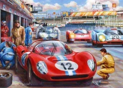 House of Puzzles Extra Large Pieces* - Pit Stop - 500Xl Piece Jigsaw Puzzle