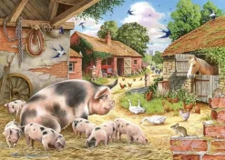 House of Puzzles 500 Pieces* - Poppy'S Piglets - 500Xl Piece Jigsaw Puzzle