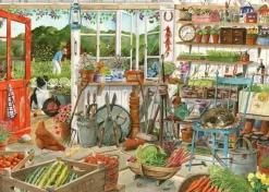 House of Puzzles 1000 Pieces* - Potting Shed - 1000 Piece Jigsaw Puzzle