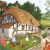 House of Puzzles Extra Large Pieces* - Pretty As A Picture - 500Xl Piece Jigsaw Puzzle