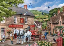 House of Puzzles Extra Large Pieces* - Pulling Their Weight - 500Xl Piece Jigsaw Puzzle