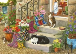 House of Puzzles Extra Large Pieces* - Puss N Boots - 500Xl Piece Jigsaw Puzzle