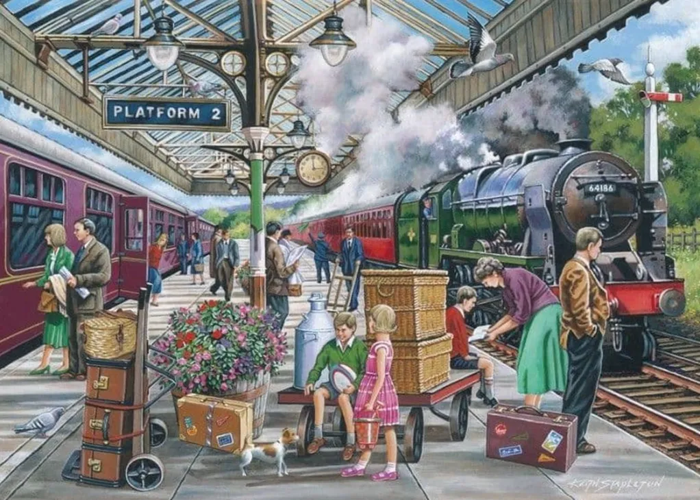 House of Puzzles 1000 Pieces* - Ready To Roll No 16 - Find The Difference - 1000 Piece Jigsaw Puzzle