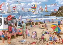 House of Puzzles Extra Large Pieces* - Regatta Day - 500Xl Piece Jigsaw Puzzle