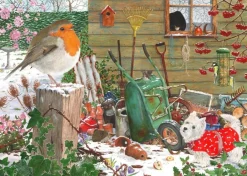 House of Puzzles 1000 Pieces* - Robin Redbreast - 1000 Piece Jigsaw Puzzle