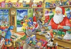 House of Puzzles 500 Pieces* - Santa'S Workshop No 5 - 500 Piece Jigsaw Puzzle.