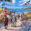 House of Puzzles Extra Large Pieces* - Sea Horses - 500Xl Piece Jigsaw Puzzle