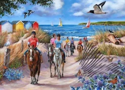 House of Puzzles Extra Large Pieces* - Sea Horses - 500Xl Piece Jigsaw Puzzle