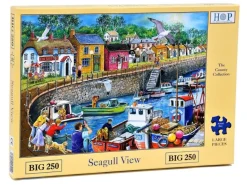 House of Puzzles Extra Large Pieces* - Seagull View - 250Xl Piece Jigsaw Puzzle