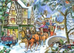 House of Puzzles Extra Large Pieces* - Snow Coach - 500Xl Piece Jigsaw Puzzle