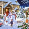 House of Puzzles 1000 Pieces* - Snow Family - 1000 Piece Jigsaw Puzzle