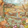 House of Puzzles Extra Large Pieces* - Snowdrop Walk - 500Xl Piece Jigsaw Puzzle