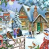 House of Puzzles 1000 Pieces* - Snowman'S View - 1000 Piece Jigsaw Puzzle