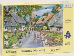 House of Puzzles Extra Large Pieces* - Sunday Morning - 500Xl Piece Jigsaw Puzzle