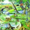 House of Puzzles Extra Large Pieces* - Tales Of The River - 500Xl Piece Jigsaw Puzzle
