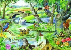 House of Puzzles Extra Large Pieces* - Tales Of The River - 500Xl Piece Jigsaw Puzzle