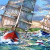 House of Puzzles 1000 Pieces* - Tall Ships - 1000 Piece Jigsaw Puzzle