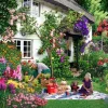 House of Puzzles Extra Large Pieces* - Teddy Bears' Picnic - 500Xl Piece Jigsaw Puzzle