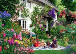 House of Puzzles Extra Large Pieces* - Teddy Bears' Picnic - 500Xl Piece Jigsaw Puzzle