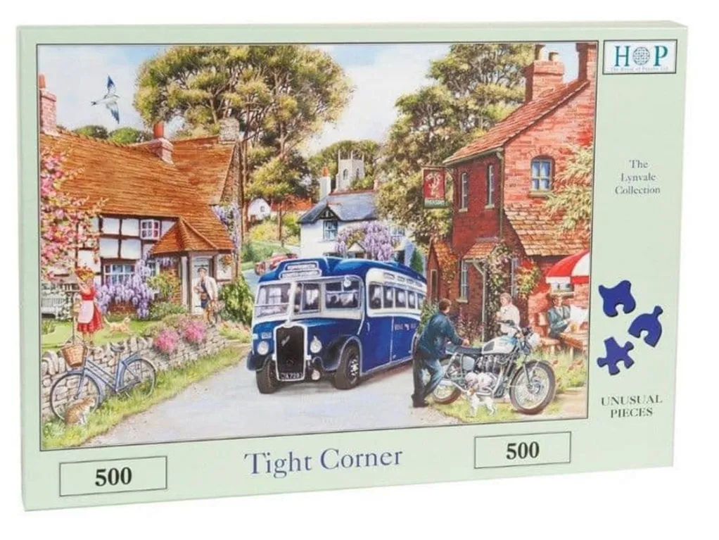 House of Puzzles 500 Pieces* - Tight Corner - 500 Piece Jigsaw Puzzle