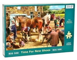 House of Puzzles Extra Large Pieces* - Time For New Shoes - 500Xl Piece Jigsaw Puzzle