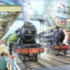 House of Puzzles 1000 Pieces* - Train Now Standing - 1000 Piece Jigsaw Puzzle