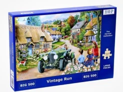 House of Puzzles Extra Large Pieces* - Vintage Run - 500Xl Piece Jigsaw Puzzle