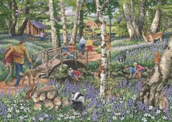 House of Puzzles 1000 Pieces* - Walk In The Woods No 18 - Find The Difference - 1000 Piece Jigsaw Puzzle