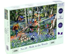 House of Puzzles 1000 Pieces* - Walk In The Woods No 18 - Find The Difference - 1000 Piece Jigsaw Puzzle
