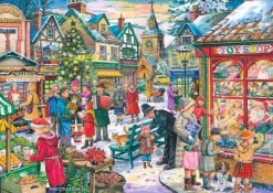 House of Puzzles 1000 Pieces* - Window Shopping Christmas No 10 - 1000 Piece Jigsaw Puzzle