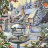 House of Puzzles Extra Large Pieces* - Winter Birds - 500Xl Piece Jigsaw Puzzle