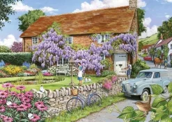 House of Puzzles Extra Large Pieces* - Wisteria Cottage - 250Xl Piece Jigsaw Puzzle