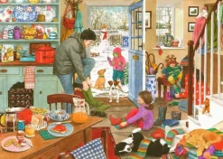 House of Puzzles 1000 Pieces* - Woolly Hats & Wellies - 1000 Piece Jigsaw Puzzle