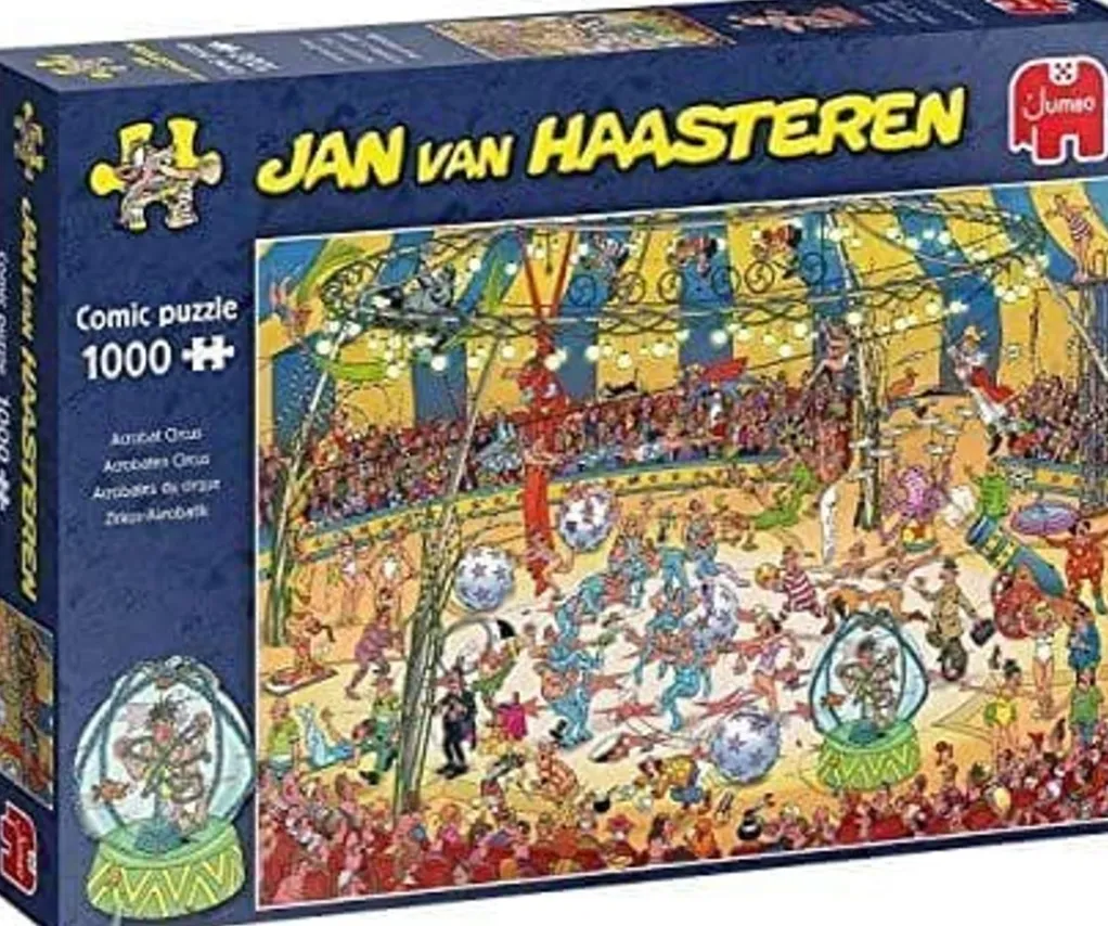 Jumbo 1000 Pieces*Jan Van Haasteren - Acrobat Circus - 1000 Piece Jigsaw Puzzle