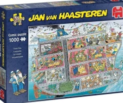 Jumbo 1000 Pieces*Jan Van Haasteren - Cruise Ship - 1000 Piece Jigsaw Puzzle