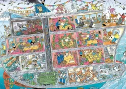 Jumbo 1000 Pieces*Jan Van Haasteren - Cruise Ship - 1000 Piece Jigsaw Puzzle