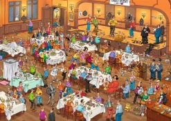 Jumbo 1000 Pieces*Jan Van Haasteren - Darts - 1000 Piece Jigsaw Puzzle
