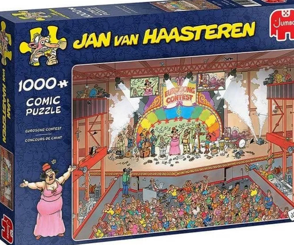 Jumbo 1000 Pieces*Jan Van Haasteren - Eurosong Contest - 1000 Piece Jigsaw Puzzle