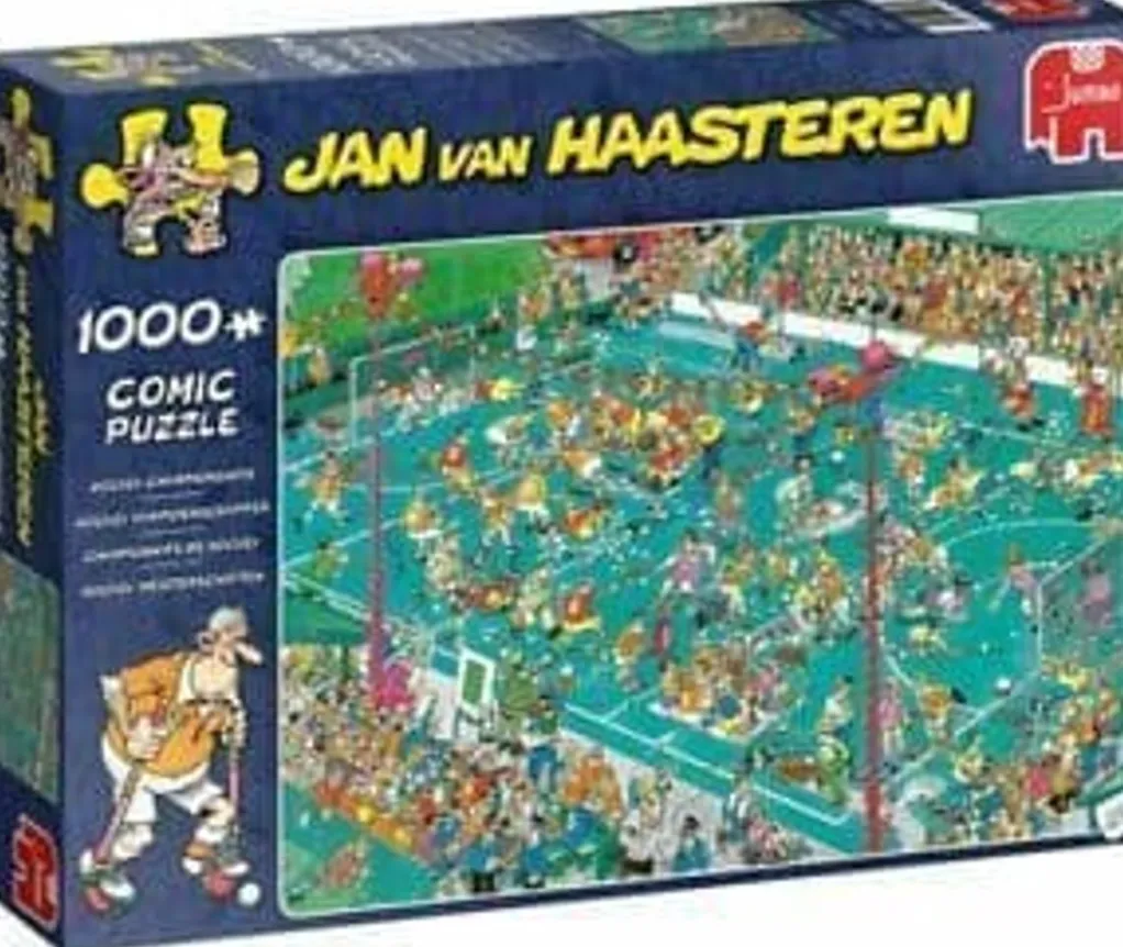 Jumbo 1000 Pieces*Jan Van Haasteren - Hockey Championship - 1000 Piece Jigsaw Puzzle