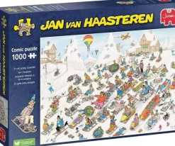 Jumbo 1000 Pieces*Jan Van Haasteren - Its All Going Downhill - 1000 Piece Jigsaw Puzzle