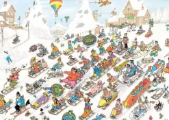 Jumbo 1000 Pieces*Jan Van Haasteren - Its All Going Downhill - 1000 Piece Jigsaw Puzzle
