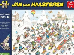 Jumbo 1000 Pieces*Jan Van Haasteren - Its All Going Downhill - 1000 Piece Jigsaw Puzzle