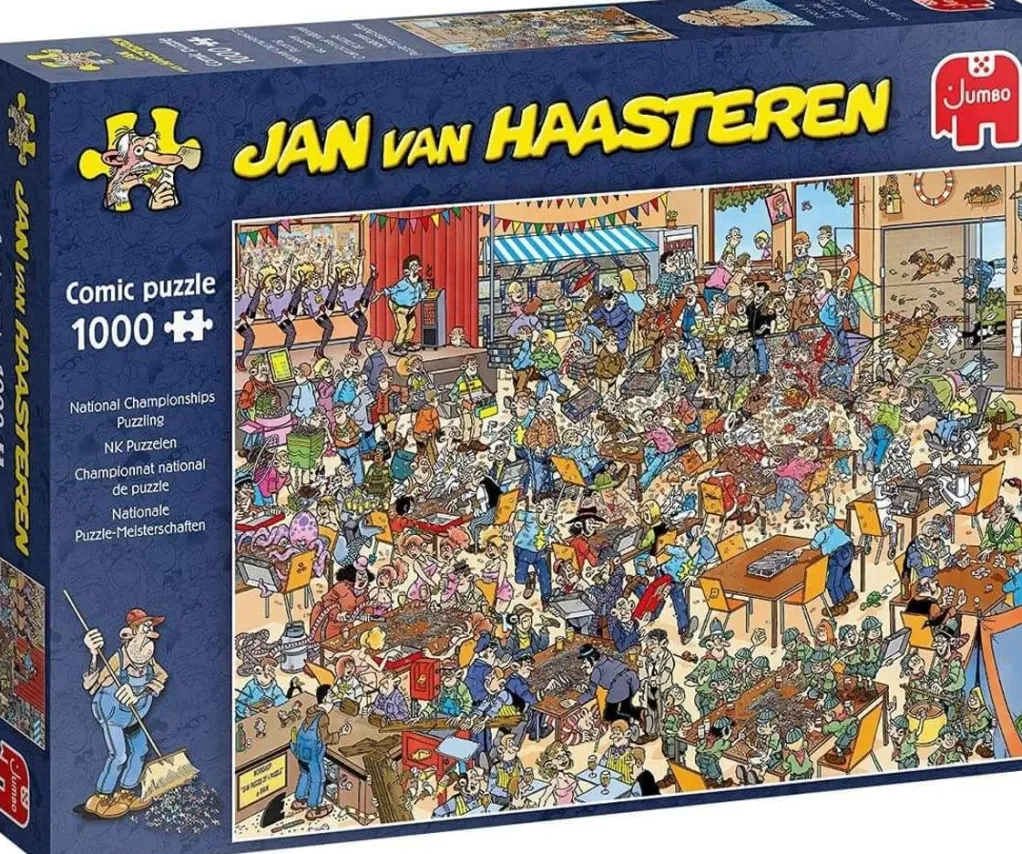 Jumbo 1000 Pieces*Jan Van Haasteren - National Puzzling Championship - 1000 Piece Jigsaw Puzzle